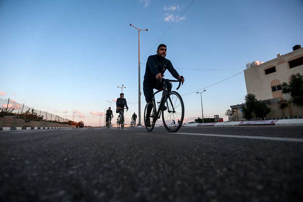 First Flight – The Gaza Sunbirds Cycling Team