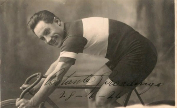 La primera gran figura ciclista de Italia: Costante Girardengo, seis veces ganador de la Milán-San Remo
