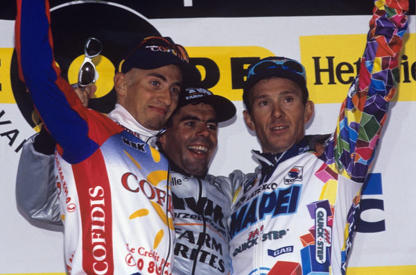 The last all-Belgian podium at the Tour of Flanders