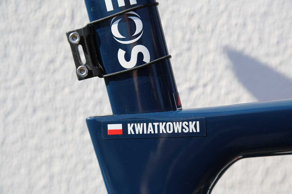 Michał Kwiatkowski's Paris-Roubaix ready Pinarello Dogma F
