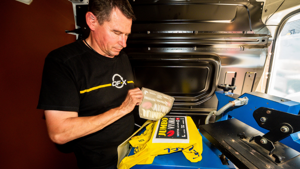 'During the Tour, I print over 1,000 jerseys' - Meet Fabrice Pierrot, the jersey man