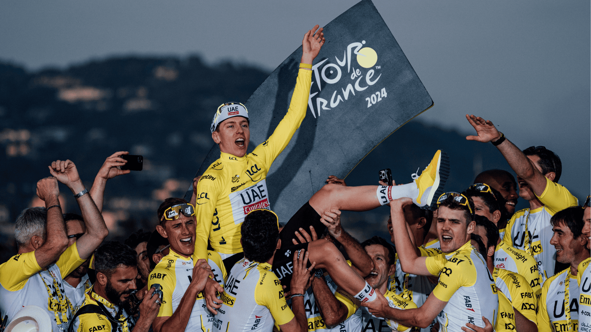 Tadej Pogačar won the 2024 Tour de France