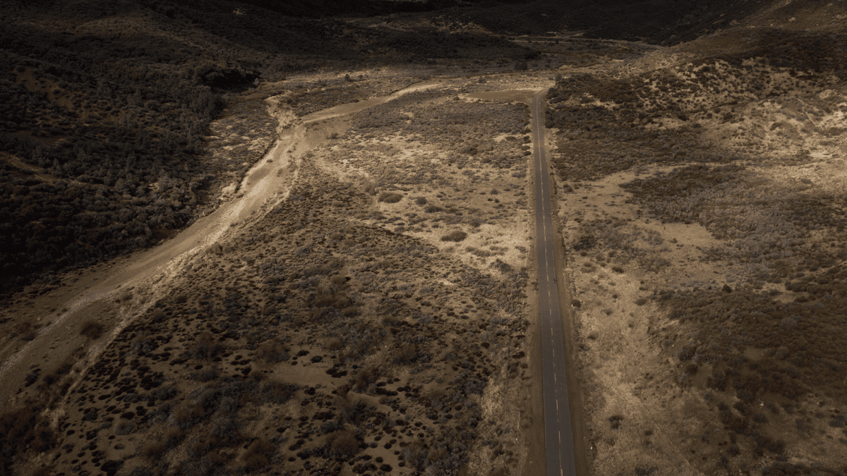 Layers of history - Riding Highway 33 to Reyes Peak
