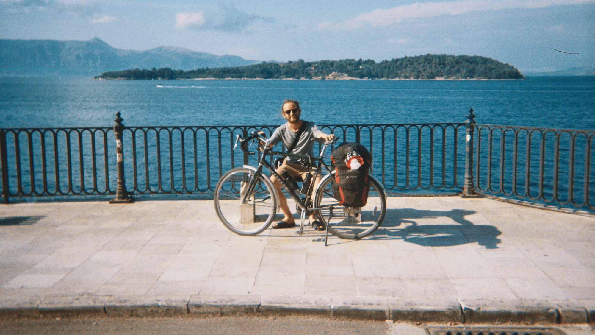 From Vienna to Corfu in my father's wheeltracks