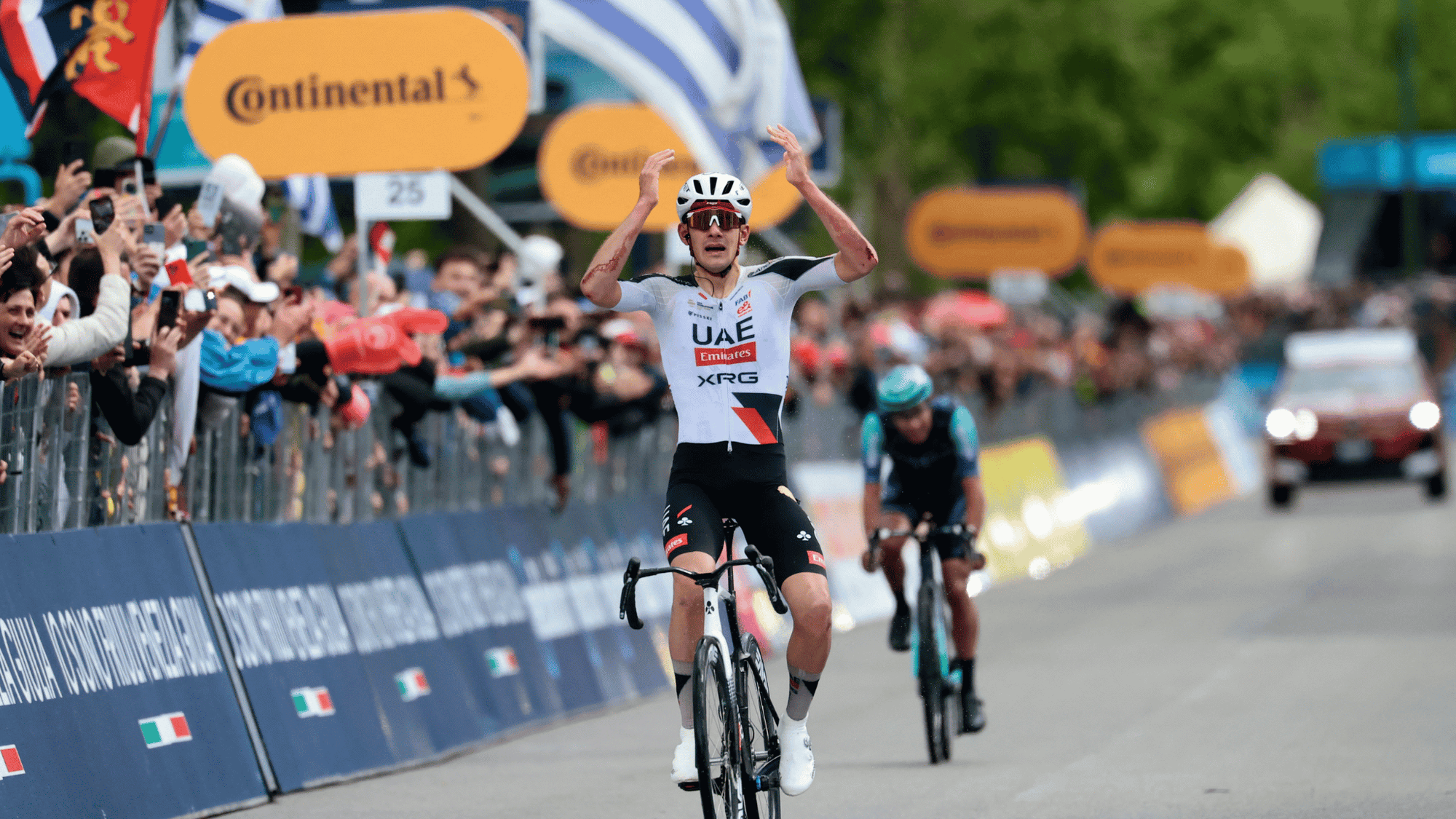 Giro d'Italia 2026 stage five results: Igor Arrieta wins despite crash and wrong turn