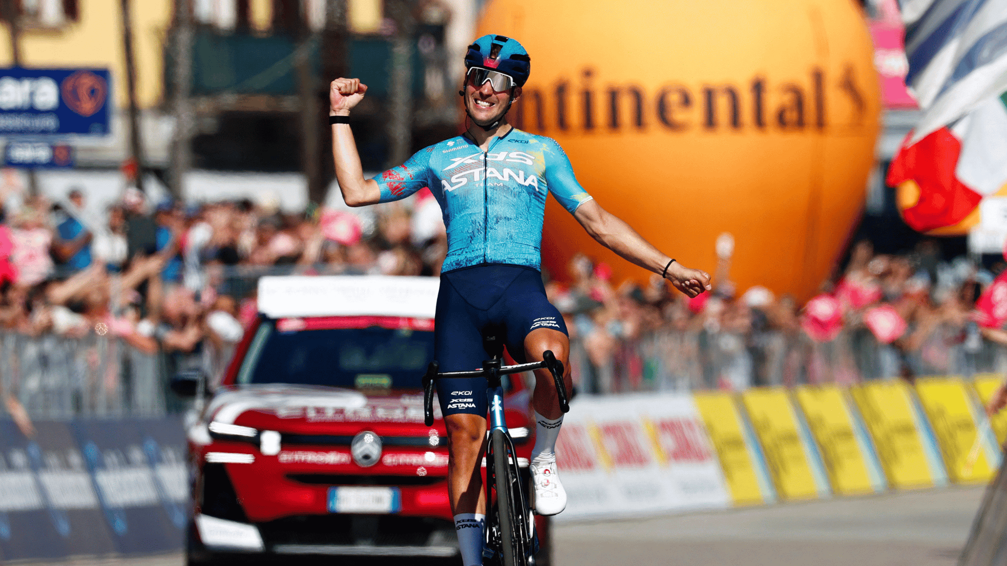 Giro d'Italia 2026 stage 13 results: vintage Alberto Bettiol attacks to win in Verbania