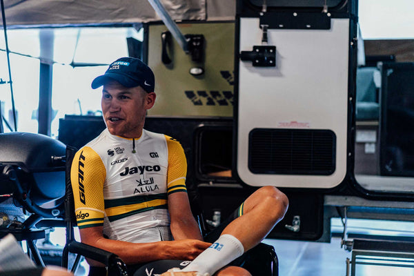 An Australian team, an Olympic dream and off-season in a Jayco caravan: Luke Plapp has never been happier at home