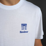 Rouleur - The Tours - Organic Unisex T-Shirt – White
