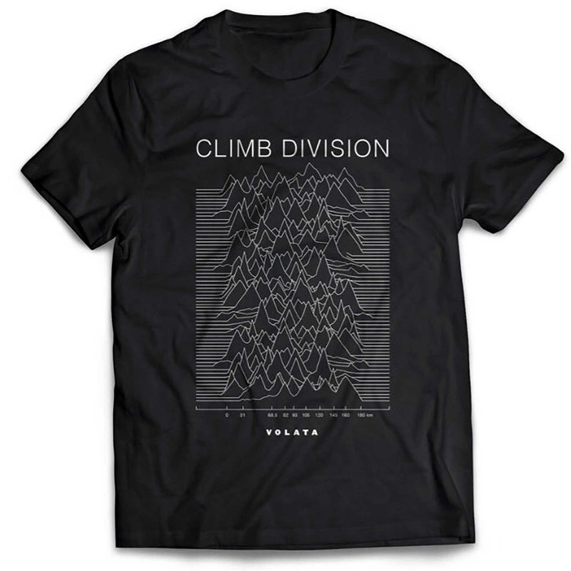 Volata - Climb Division - Organic Cotton Unisex T-Shirt Camiseta