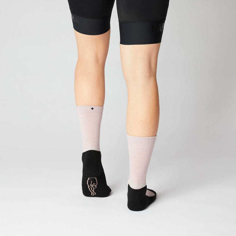 Fingerscrossed Merino Socks  - Dusty Pink