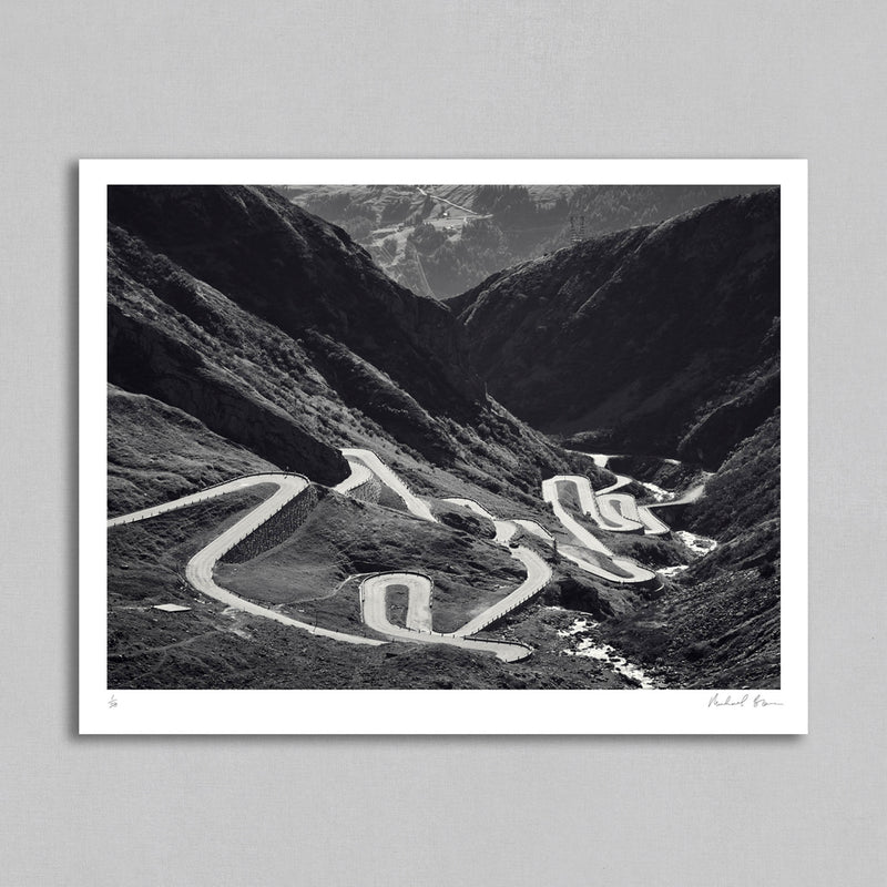 Gotthard Pass 03 - Art print - Michael Blann