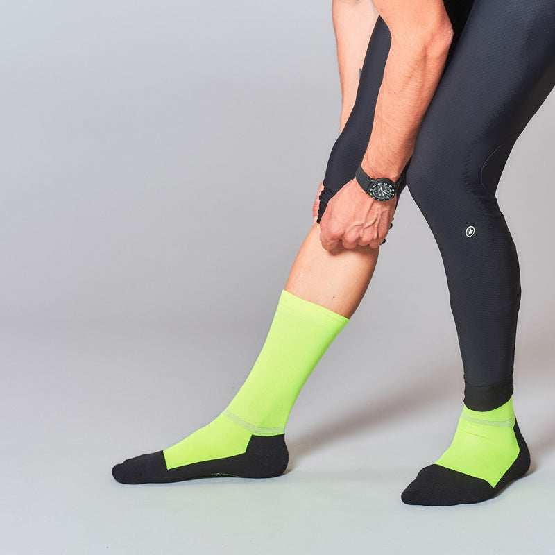 Fingerscrossed Merino Socks - Neon - Rouleur