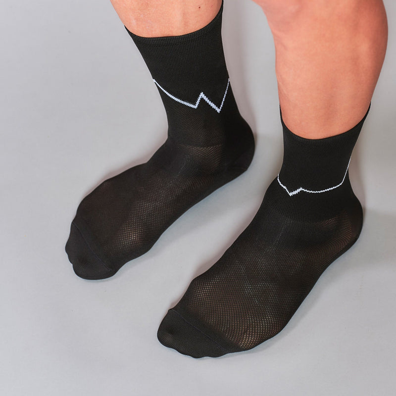 Fingerscrossed Socks - Mountain - Black - Rouleur