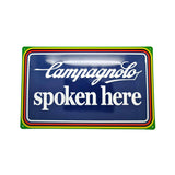 Tin Plate "Campagnolo Spoken Here" - Rouleur